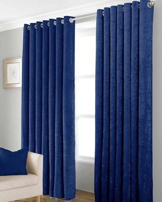 HomeSpace Direct Euphoria Crushed Velvet Curtains