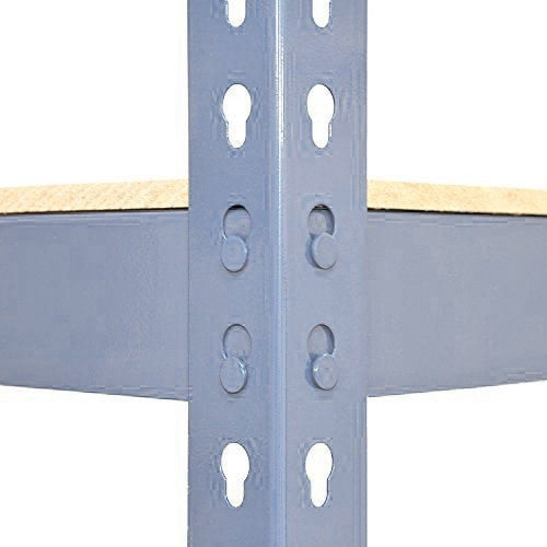 Monster Racking 3 x Q-Rax Grey Metal Racking Units 120 x 50 x 180cm