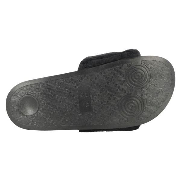 Spot On Ladies Spot On Flat Slip On Mule Sandals