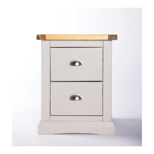 Loreo 2 Drawer Bedside Table