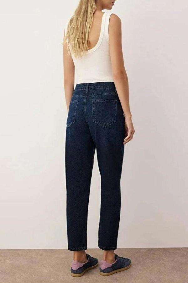 WOVCOR High Waist Mom Jeans
