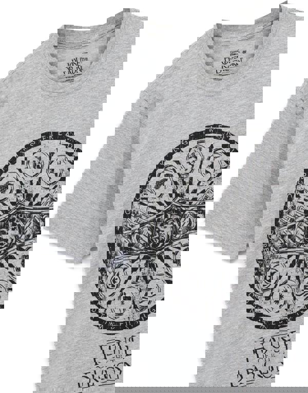 Game of Thrones Mens Grey Symbols Short Sleeved T-Shirt