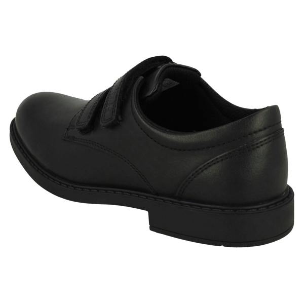 Clarks Boys Clarks Formal Hook & Loop School Shoes Scala Pace
