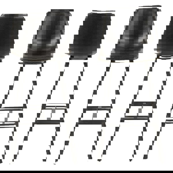 Furniture To Go I_Oregon Bar Chair in Black Set of 2