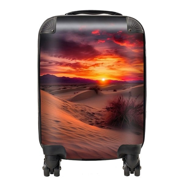 Warren Reed Sunset In The Desert Suitcase