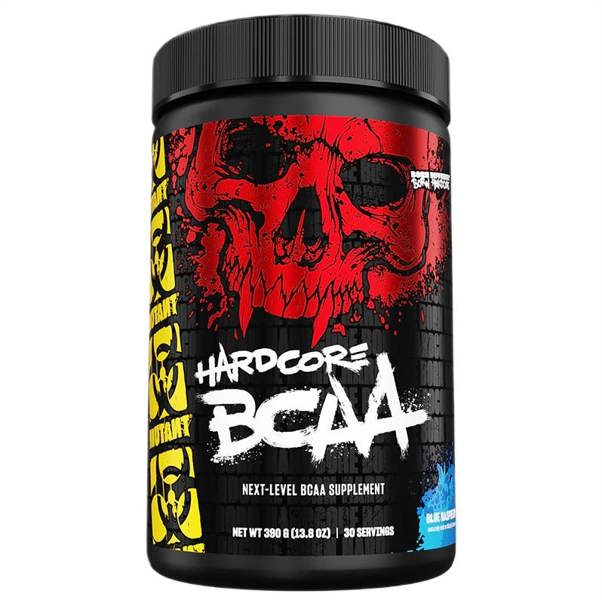 Mutant Hardcore BCAA, Blue Raspberry - 390g