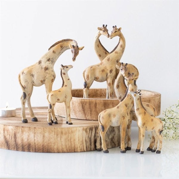 Serano Stand Tall Giraffe Mother and Baby Ornament