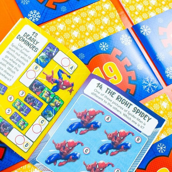 Marvel Spider-Man Advent Calendar Story and Activity Library - 24 Amazing Story & Activity Books