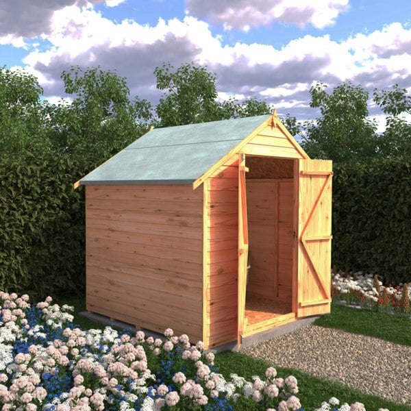Shire Overlap Double Door 6x6 Storage Shed