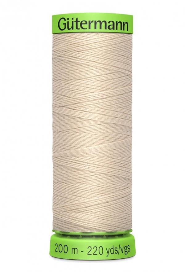 Gutermann Extra Fine Sewing Thread 200m Polyester Thread Suitable For Dressmaking