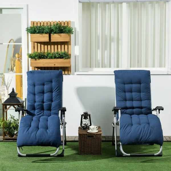 Outdoor Lounge Chair Set