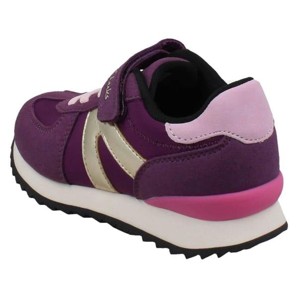 Clarks Kids Clarks Colour-Pop Sporty Trainers Jaspen Vibe K