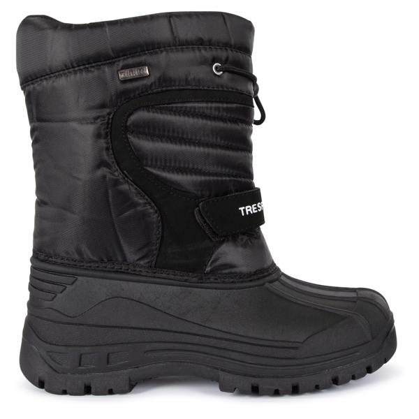 Trespass Unisex Dodo Pull On Winter Snow Boots - Black X - 