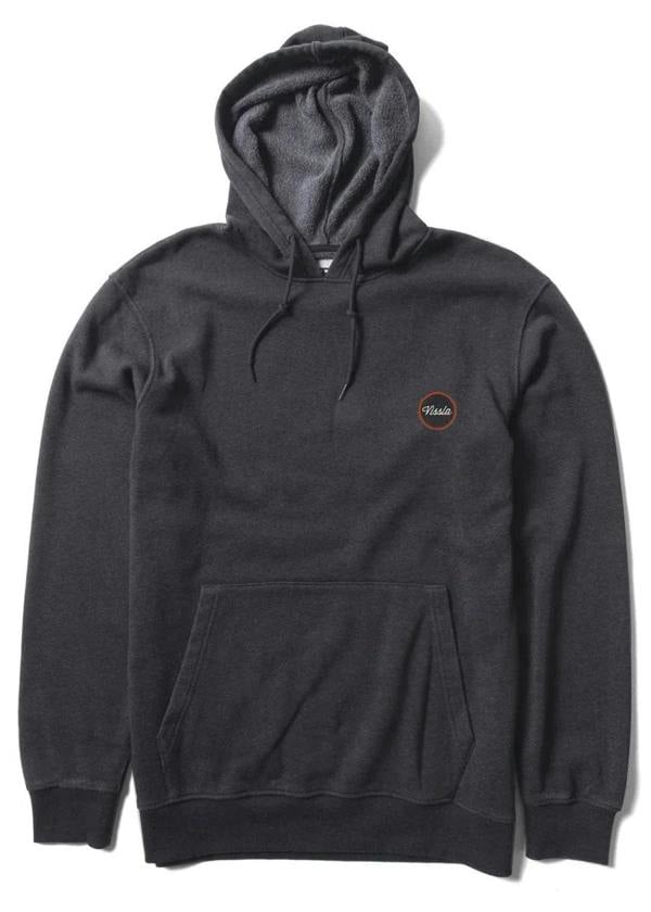 Vissla Solid Sets Eco PO Hoodie hooded sweatshirt Vissla black heather L