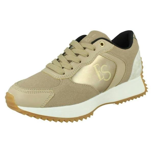 Elle Sport Ladies Elle Sport Casual Lace Up Trainers F7326