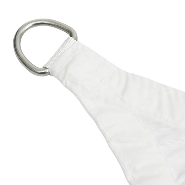 Berkfield Sunshade Sail Oxford Fabric Rectangular 3.5x5 m White
