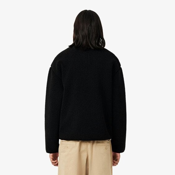 Lacoste BH8672 High Neck Sherpa Jacket