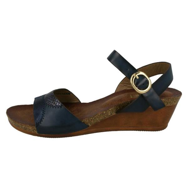 Down to Earth Ladies Down To Earth Mid Wedge Mule Sandals