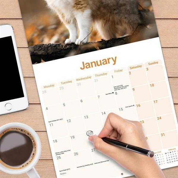 Shetland Sheepdog Calendar 2027, Wall Calendars, Month To View, Dogs, Gift
