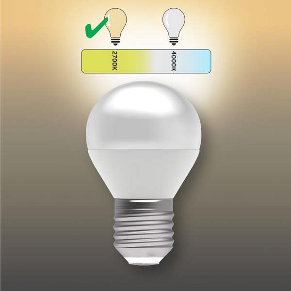 BELL Lighting Dimmable E27 LED Golf Ball Bulb 4.7W Light Bulb