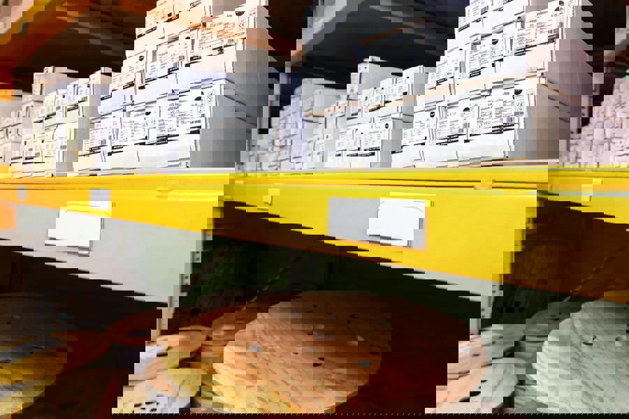 Durable Self Adhesive Ticket Label Holder Document Pocket | 10 Pack | 100 x 38mm