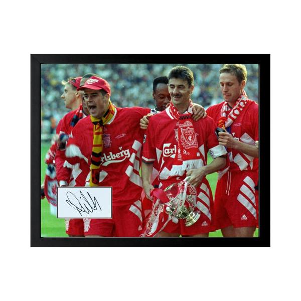 Jamie Redknapp Signed Liverpool Cut Deluxe Mount Frame