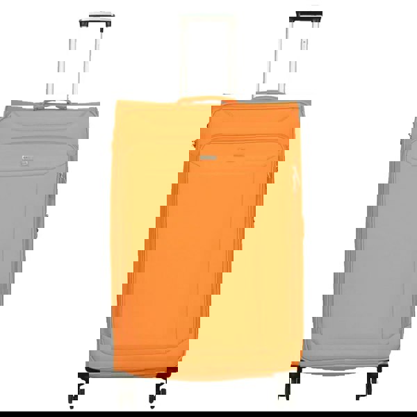 Snowball Soft Suitcase Dual 4-Wheel Spinners Expandable Luggage