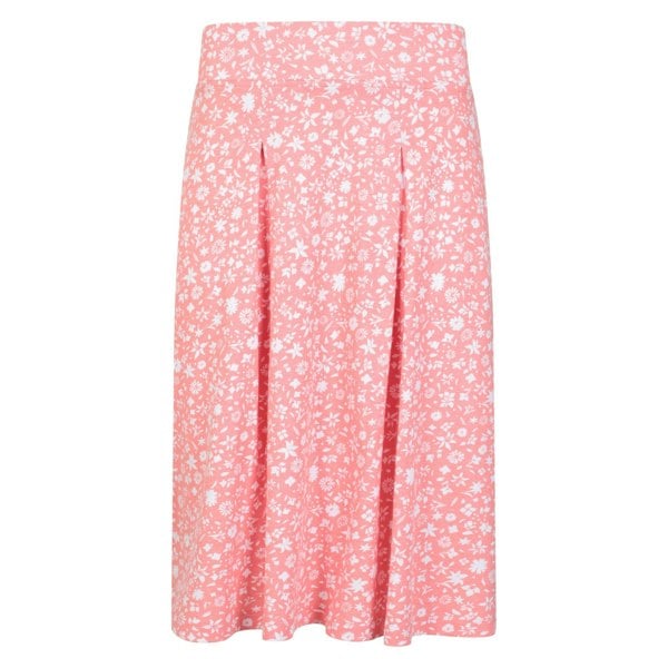 Mountain Warehouse Womens/Ladies Waterfront Floral Jersey Midi Skirt - Red