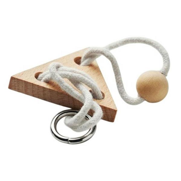 MidOcean Nerve Bamboo Triangle Brain Training Game - Wood - 