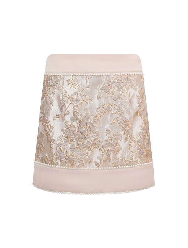 BALOU Jacquard Mini Skirt