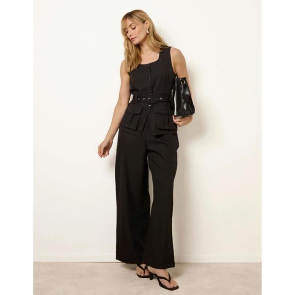 Blue Vanilla Tailored Pocket Two-Piece Co-Ord Set