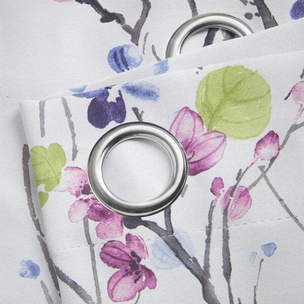 Sakura Eyelet Curtains - Multi