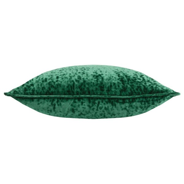 Paoletti Velvet Ripple Cushion Cover - Emerald