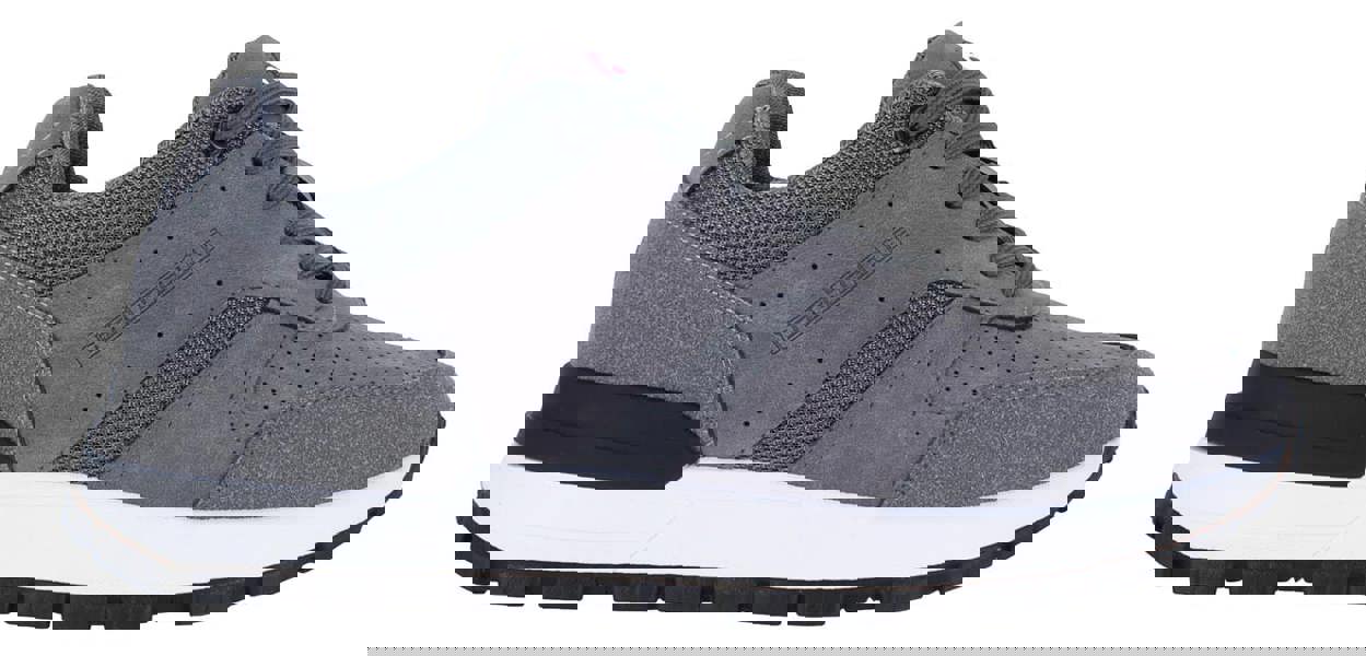 Lambretta Echo Mens Casual Smart Memory Foam Trainers