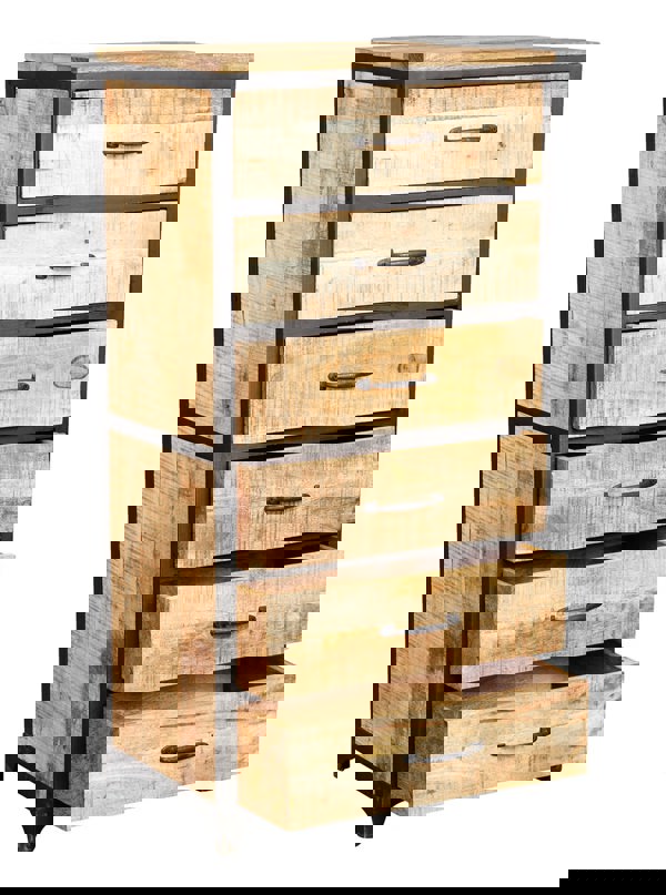 IH Design Herica Industrial Vintage Mintis Tall Chest of Drawers