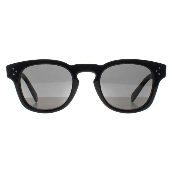Celine Sunglasses Bold 3 Dots CL40233I 01A Shiny Black Smoke Grey