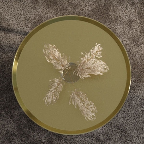 Giles Side Table, Copper Carbon & Metal Copper-Rit Concept-Rit Concept