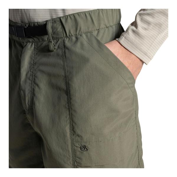 Craghoppers Mens Kadin Nosilife Cargo Shorts - Dark Sage - 