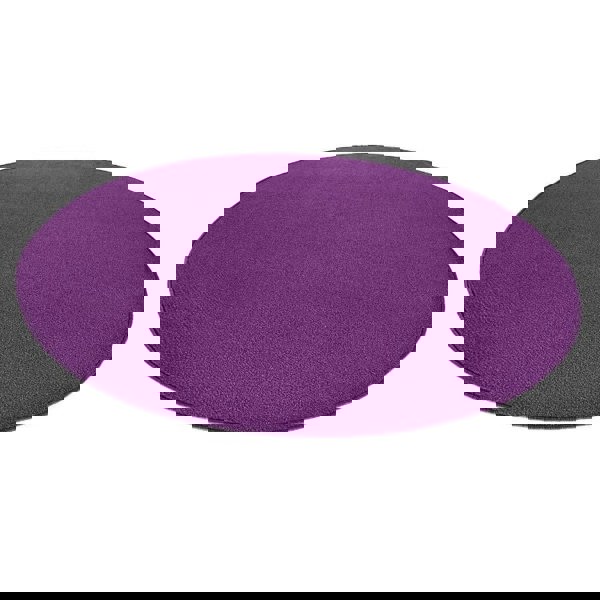 Modern Plain Purple Rug – Soft Short Pile