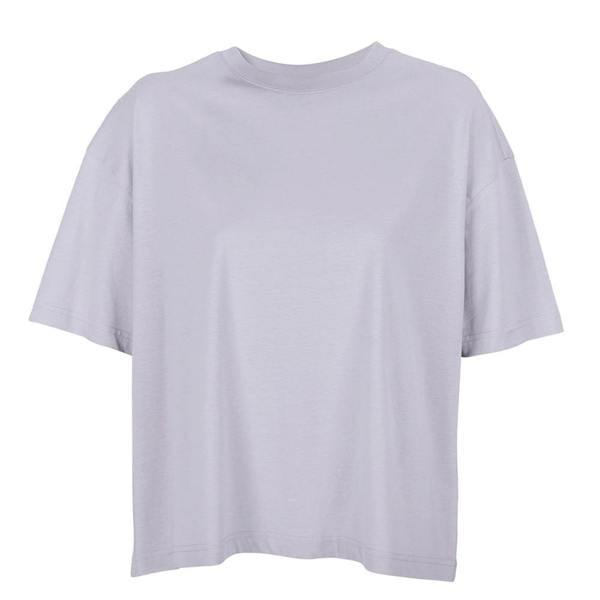 SOLS Womens/Ladies Boxy Organic Oversized T-Shirt - Lilac