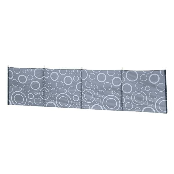 Dark Moon Folding Wooden Windbreak 5 Pole