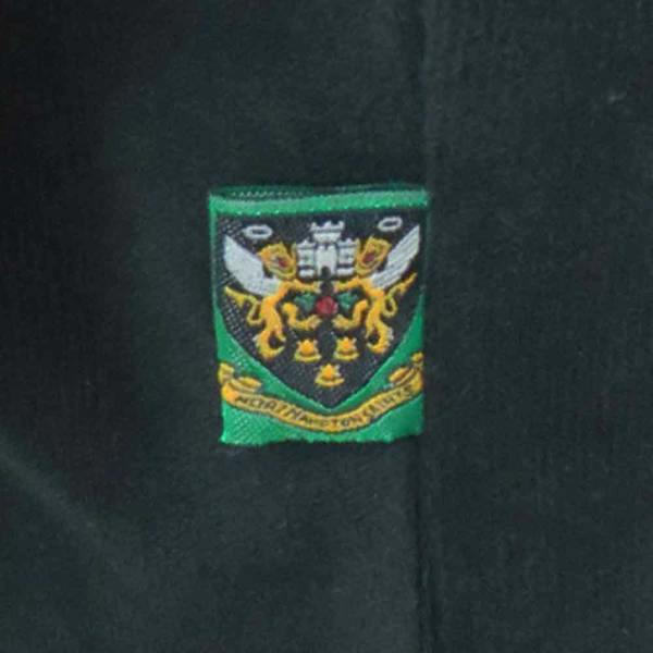 Northampton-Saints Rugby Shirt Vintage Heritage Style Side Tab