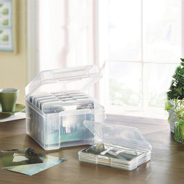 Scotts of Stow Photo Storage Box 7x5 Boxes Clear