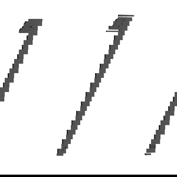 Matt black house number 1