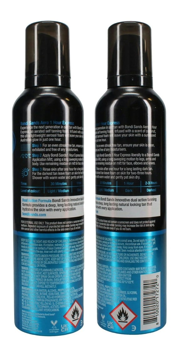 Bondi Sands Aero Aerated Self-Tanning Foam 1 Hour Express - 225ml