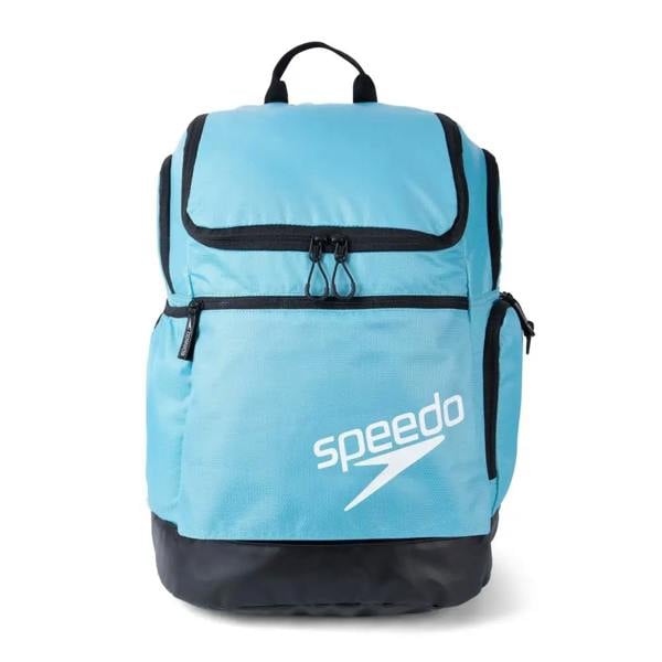 Speedo Teamster rucksack 35L backpack in blue and black with white logo