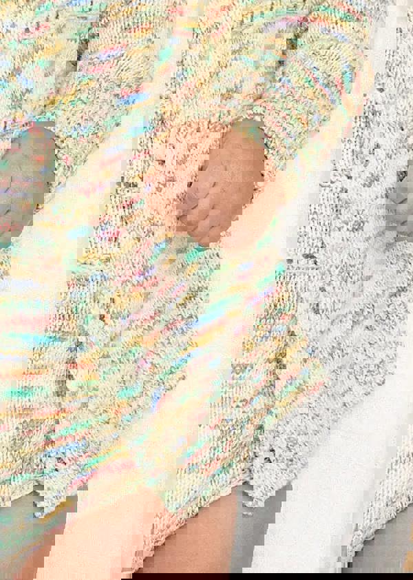 The Bonnie Mob Mirage - Space Dye Knitted Sweater