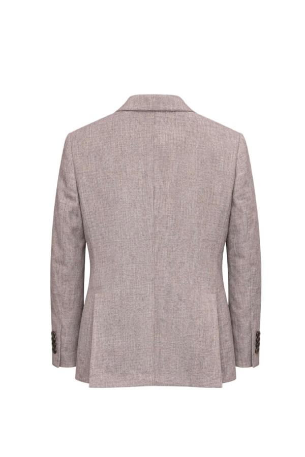 Harry Brown London Giacomo Slim Fit Double Breasted Suit Jacket