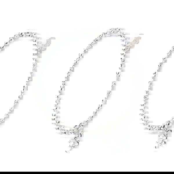 Mylee London Butterfly on Silver Ball Bead Bracelet