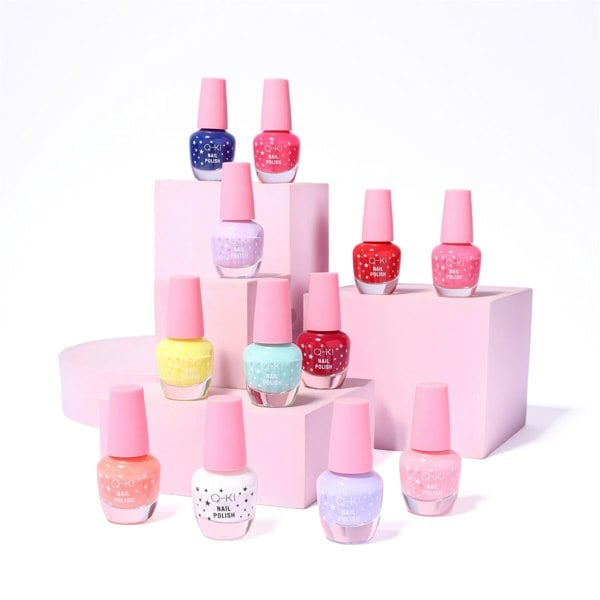 Q-KI Colour Care Nail Polish Set 12 PCS